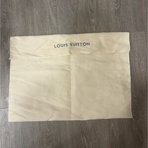 Louis Vuitton Cream Storage Bag